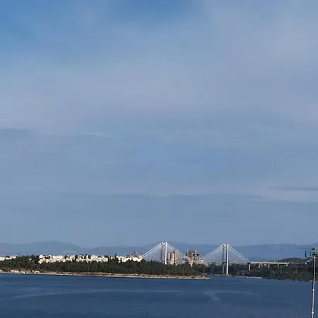 Ferienwohnung Seaview Chalkis Karababás Exterior foto